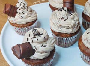 Une photo de Cupcakes au kinder bueno