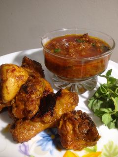 Foto resep Ayam bakar pedas sambal kemangi