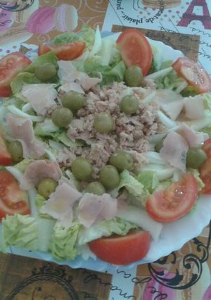 Una foto de Ensalada valenciana