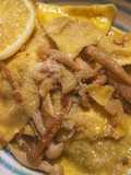 Ravioli com Cogumelos Shimeji