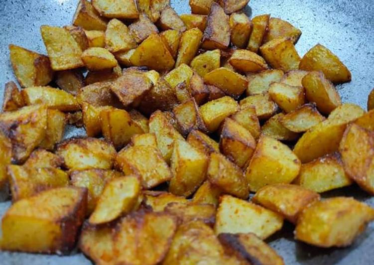 Steps to Prepare Speedy Fried Potato