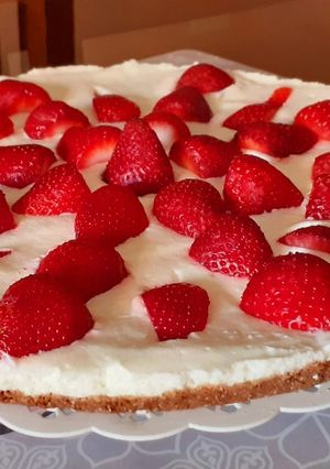 Una foto de Chesse Cake cítrico apto diabéticos
