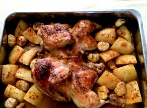 Foto de Frango Assado com Cardamomo e Anis