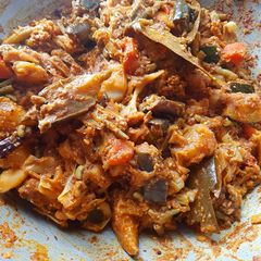 A picture of Beans & mix vegetable.