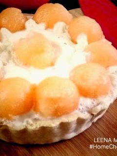 A picture of Muskmelon Pie.