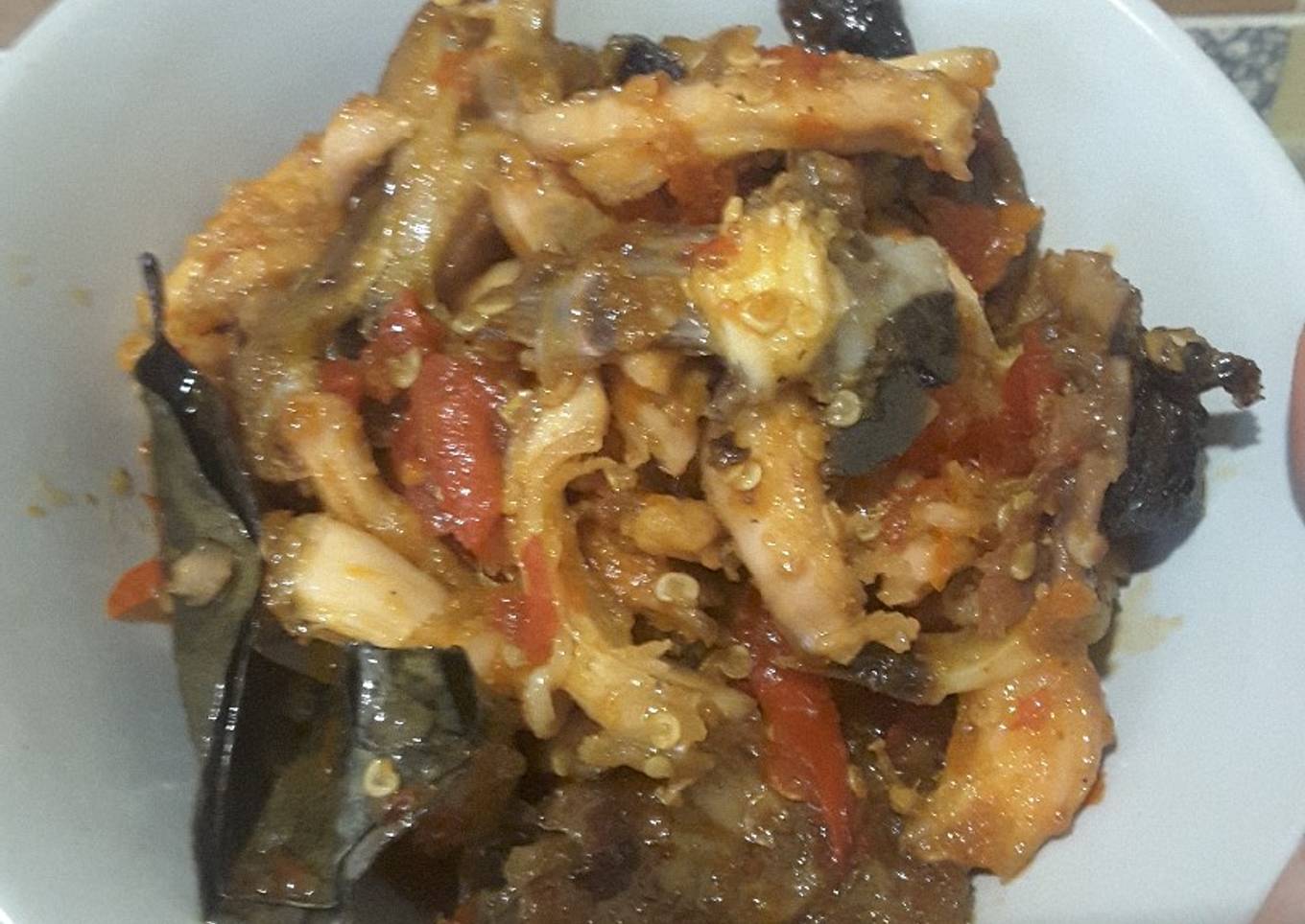 Ayam panggang suir pedas manis