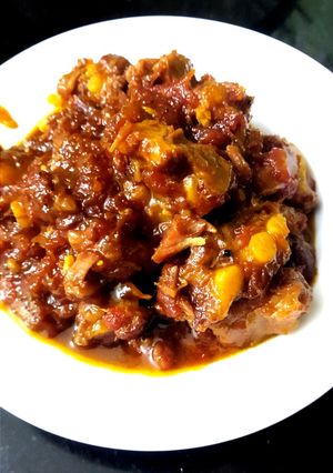 Hình của món Sụn non sốt chua ngọt.