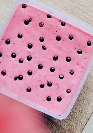 Foto resep Es krim buah Naga