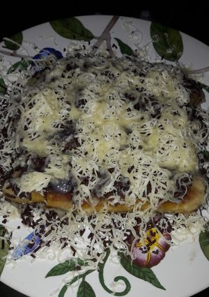 Foto resep Pisang Panggang Coklat Keju❤