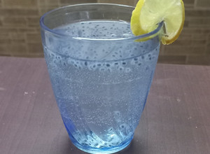 A picture of Sabja Lemonade.
