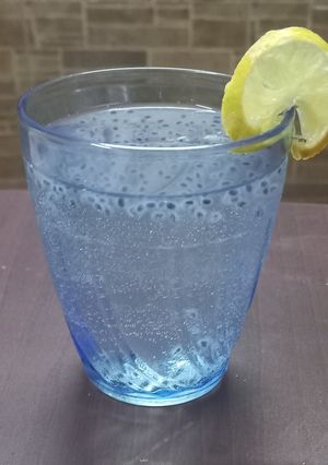 A picture of Sabja Lemonade.