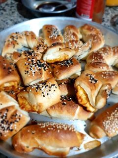 صورة لوصفة مخبوزات بالجبن والعجوه