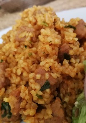 Bulguros hús (rizses hús helyett) 😉 recept fotója