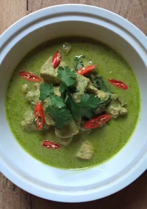 Foto resep Chicken Green Curry