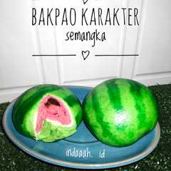 Bakpao karakter semangka-レシピのメイン写真