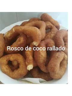 Una foto de Mini roscos de coco rallado