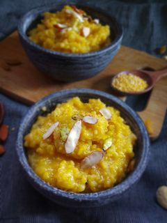 মুগ ডালের হালুয়া (moong Dal halwa recipe in Bengali) রেসিপির প্রধান ছবি