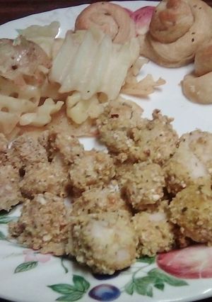 A picture of Breaded fish bites.