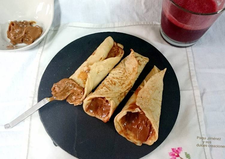 Crepes de canela