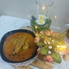 A picture of Fish 🐟curry.