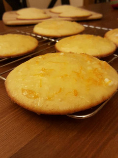 A picture of Grandma Overby's Orange Cookies.