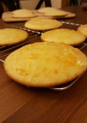 A picture of Grandma Overby's Orange Cookies.