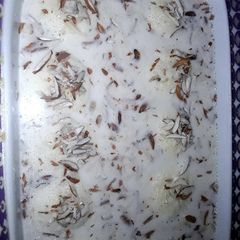 A picture of Rasmalai.