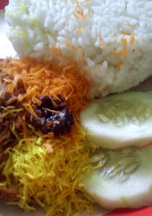 Foto resep Nasi krawu simple