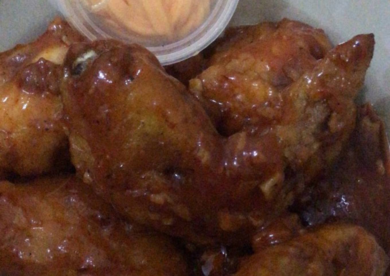 Ayam goreng saus richeese