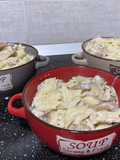 Penne cu pui și ciuperci