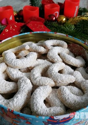 Vaníliás kiflik recept fotója