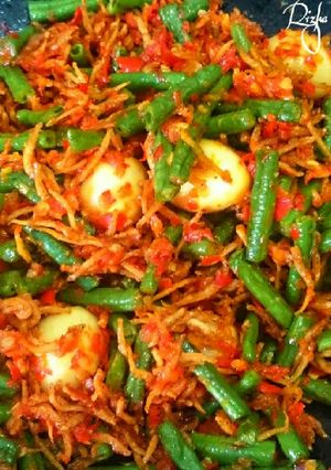 Foto resep Sambal Teri Kacang Panjang