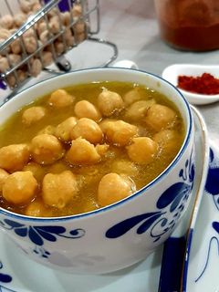 صورة لوصفة حمص لبلبي