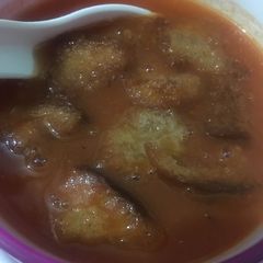 A picture of Tomato soup.
