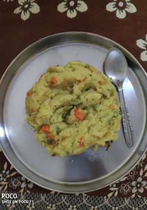 A picture of Upma.