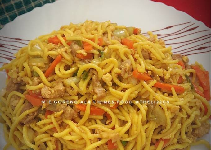 Mie goreng ala chines food