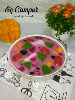 Foto resep Es Campur Puding Lumut