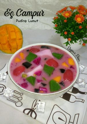Foto resep Es Campur Puding Lumut