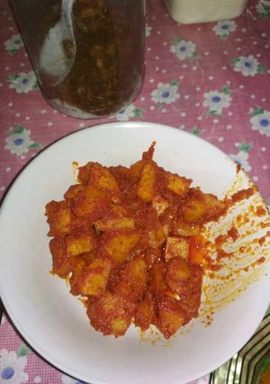 Foto resep Sambel goreng kentang sederhana