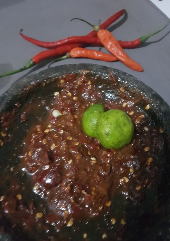 Foto resep Sambel seruit gula merah