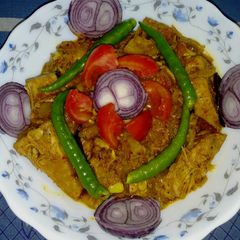 A picture of Kathal ki sabji.