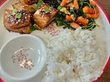 Salmon teriyaki