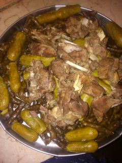 صورة لوصفة ورق عنب وكوسا مع لحمة