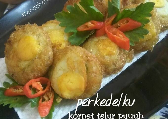 Resep: Perkedelku kornet telur puyuh✨ Yang Enak