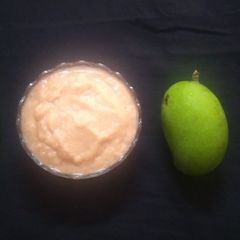 A picture of Raw Mango And Onion Chutney.