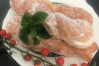 Resep Donat kepang autolysis, Enak Banget