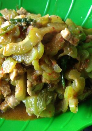 Foto resep Tumis pare tempe