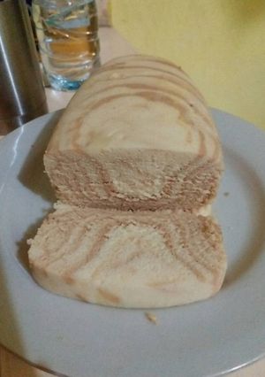 Foto resep Zebra Cake Putih Telur