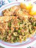 Zöldséges quinoa mustáros csirkemellel🫛
