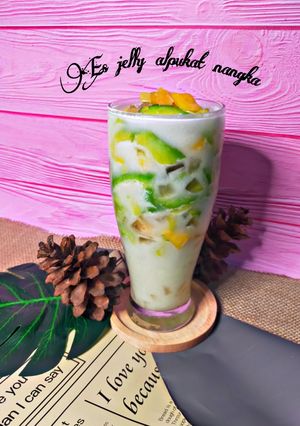 Foto resep 23.Es jelly alpukat nangka
